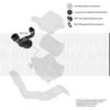 FORD 1673571 Charger Intake Hose